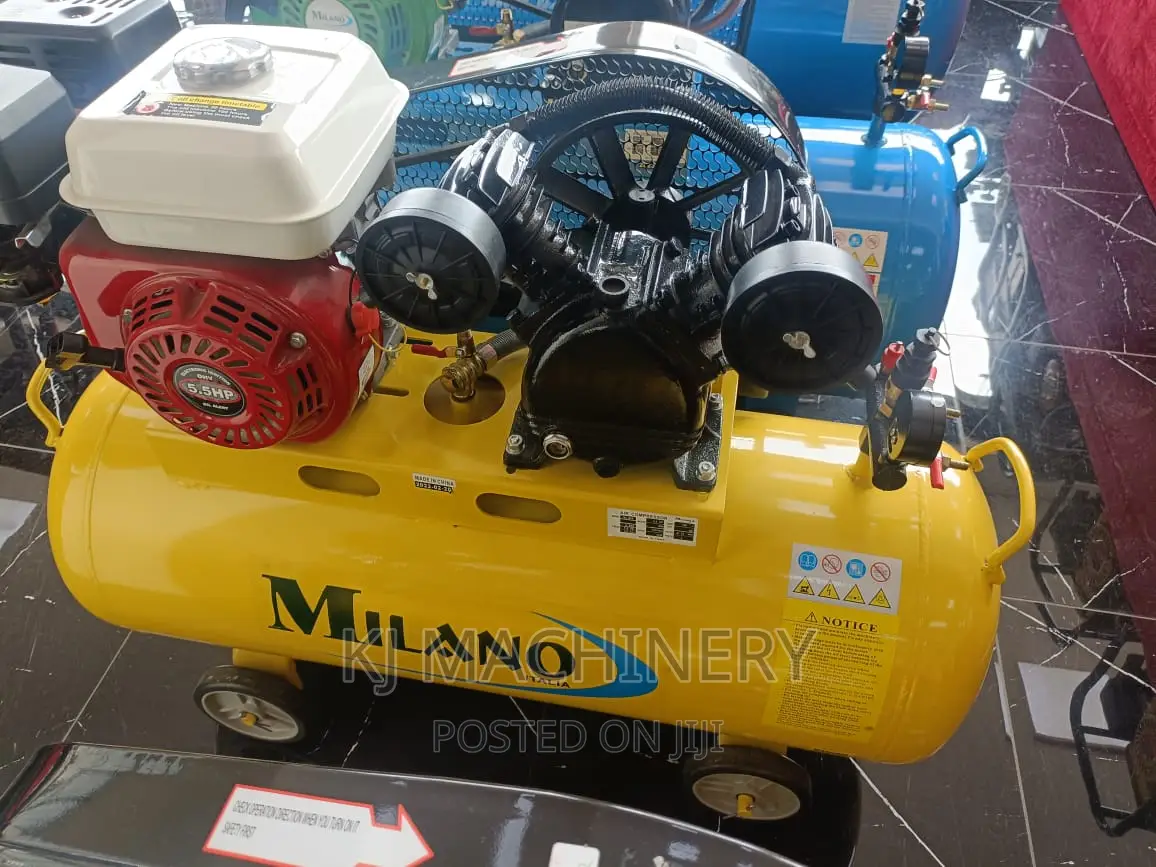 Milano Heavy Duty Petrol 5.5hp Air Compressor C