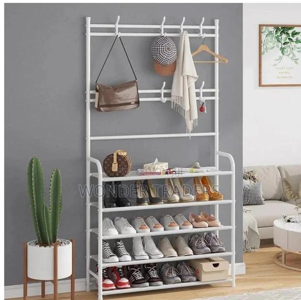 Shoe Rack With Hanger - main view