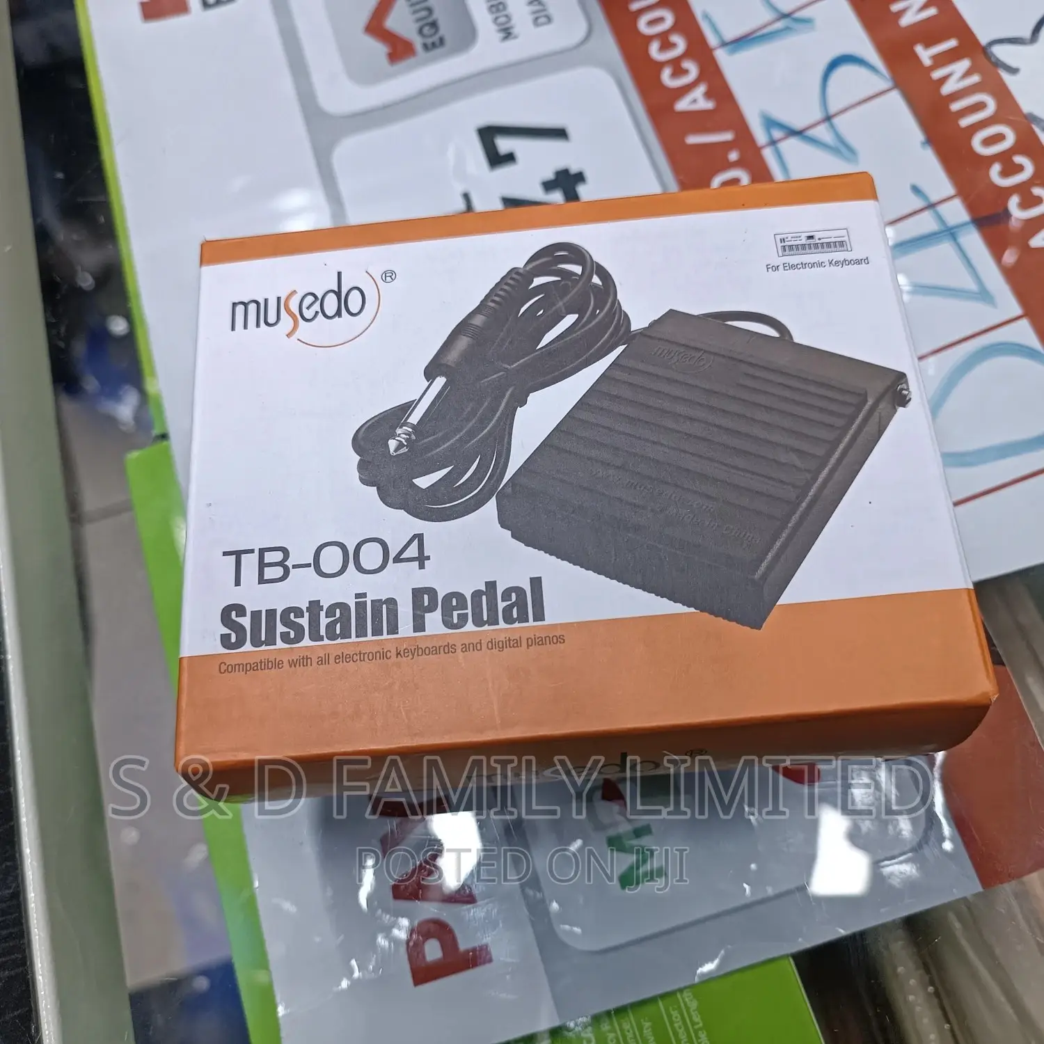 Musendo TB-004 Sustain Pedal