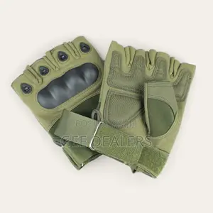 Green Tactical/Gym Gloves /Half-Finger Gloves
