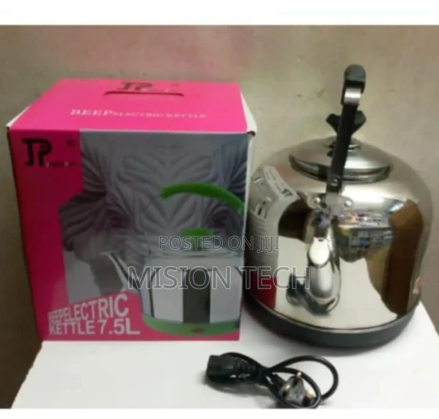 Electric James Pot Whistling Kettle