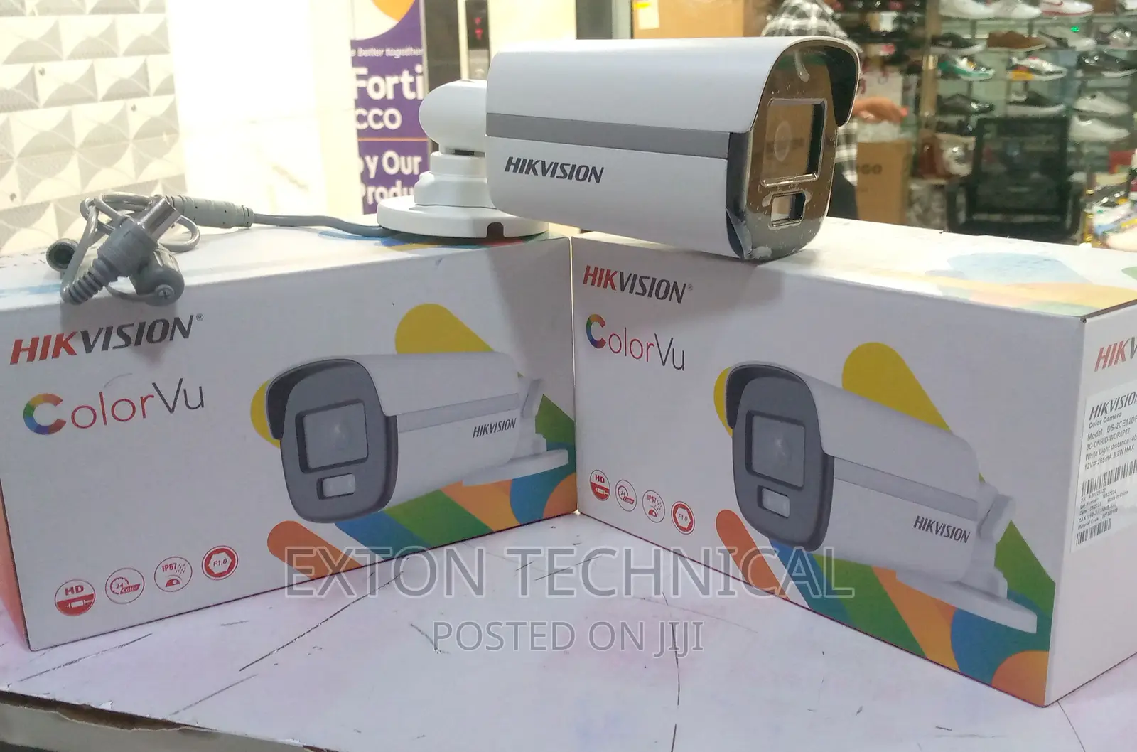40m Hikvision Colorvu Bullet CCTV 2MP Color Day and Night
