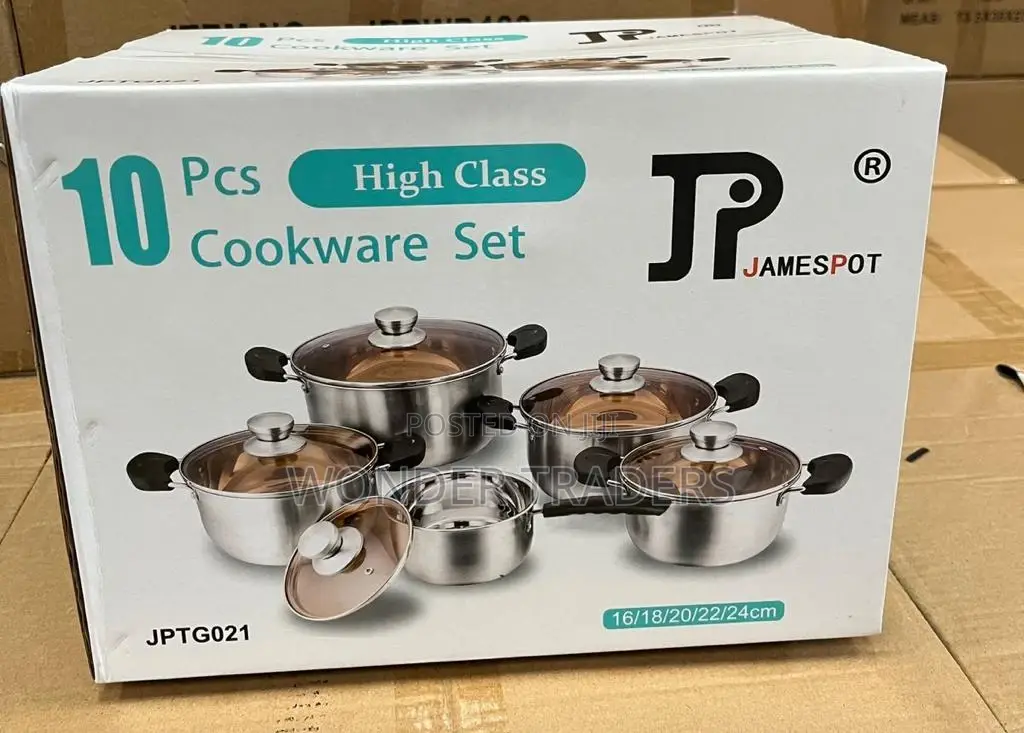10 PCS Cookware Set