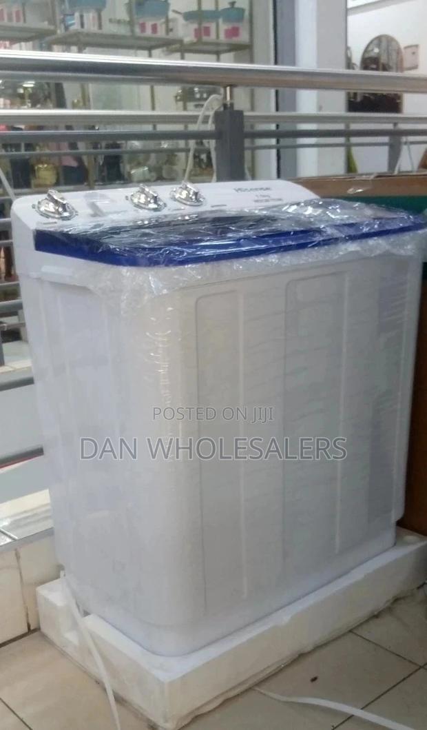 Hisense 7.5kg Twin Tub Top Load Washing Machine - White