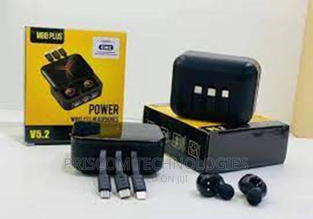 M88 Plus Earbuds Wireless With Power Bank Display Bluetooth - thumbnail 3