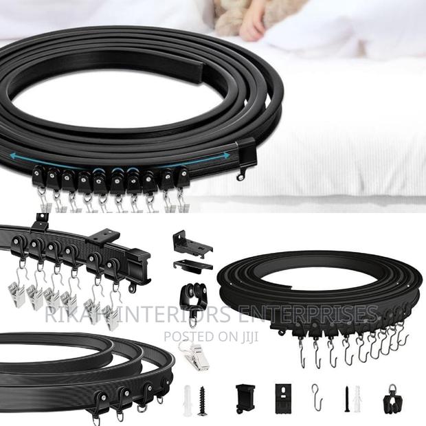 Aluminium Hospital Bendable Curtain Rails Curtain Rails