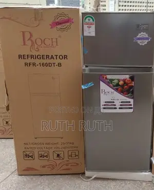 Roch 128litres RFR-160DT-B Double Door Refrigerator