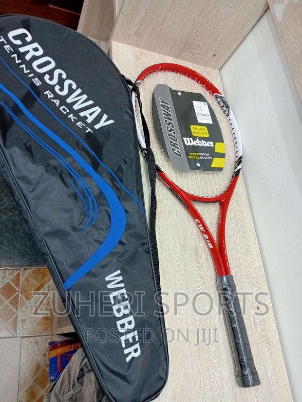 Lawn Tennis Racket Crossway Webber Professional With Bag - main view