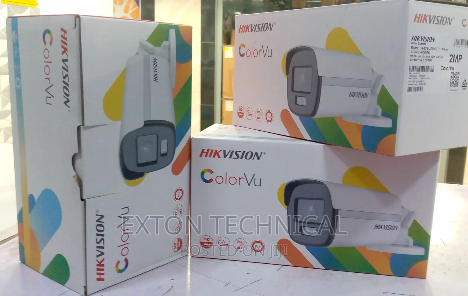40 METERS 2MP Colorvu Fixed Bullet Camera Hikvision 1080p