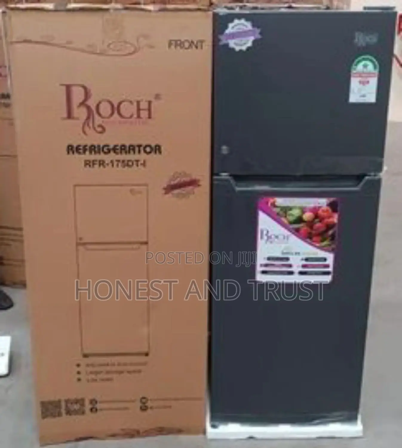 Roch 128litres RFR-160DT-B Double Door Refrigerator