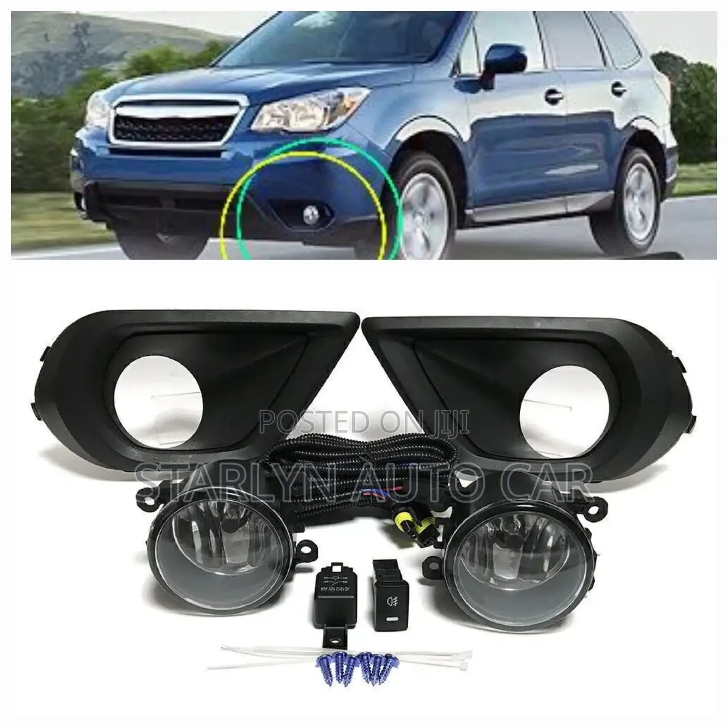 Foglights Subaru Forester SJ 2014