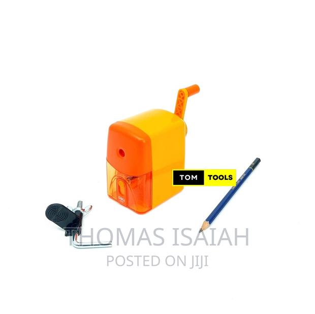 Desk Mountable 2 Way Large Rotary Pencil Sharpener - thumbnail 2