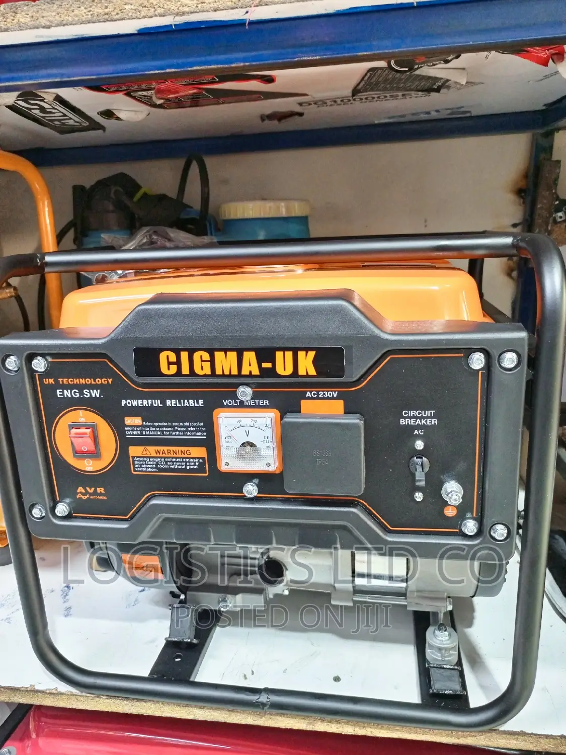 Cigma UK 1.5kva Petrol Generator Heavy Duty