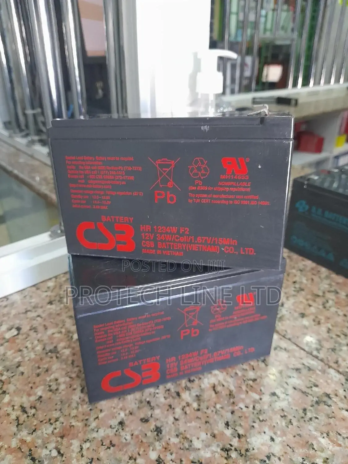 CSB Battery 12v 7ah.