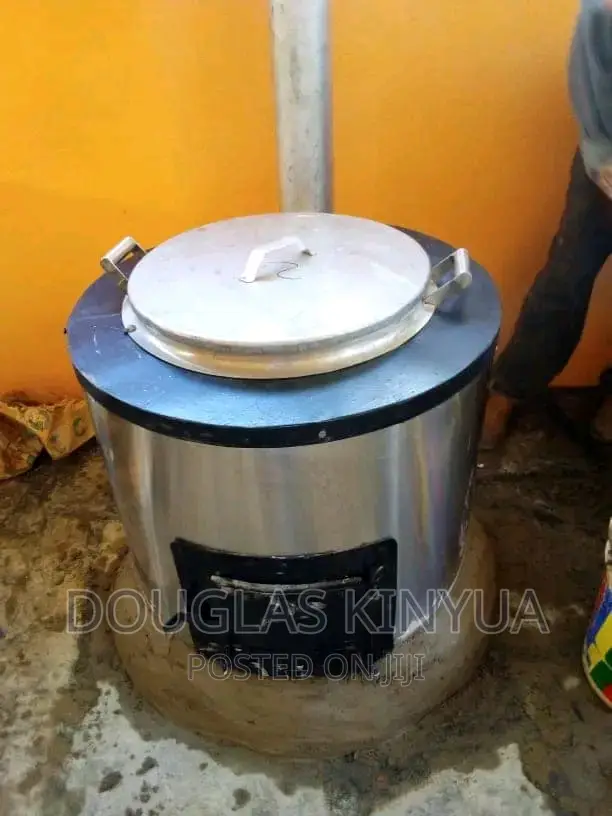 (50litres) Stainless Steel School Energy Saving Jiko.