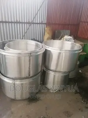 Stainless Steel School Energy Saving Jiko Sufuria.