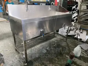 Stainless Steel Commercial Washing Traff. Sink