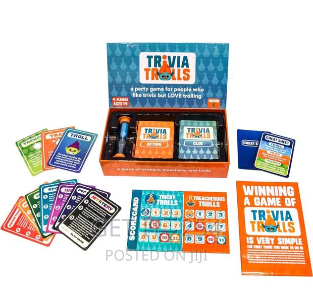 Trivia Trolls
Card Game - main view