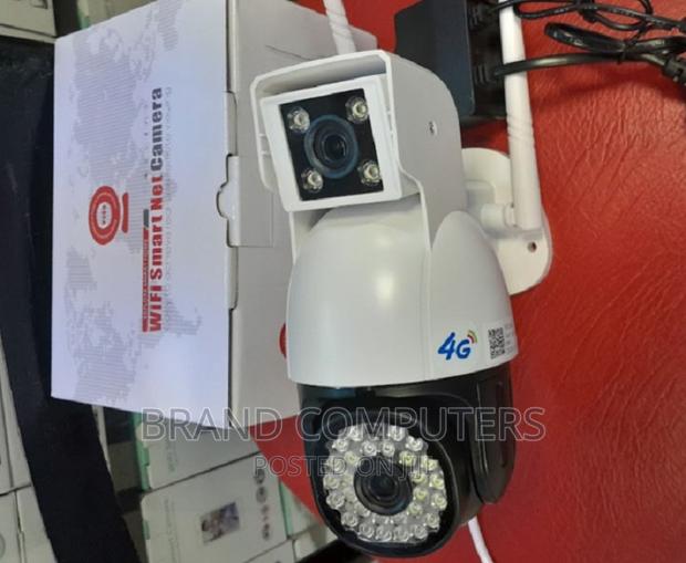 4G Dual Lens Camera Smart Home Wireless Dual Lens PTZ 1080P