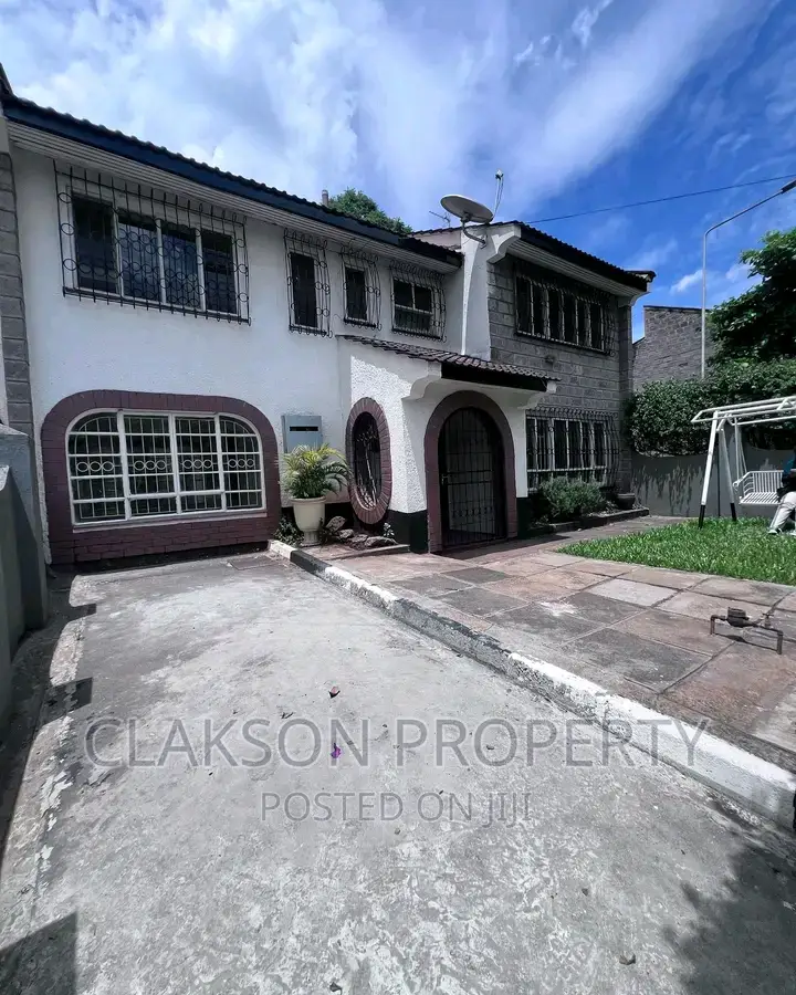 6bdrm Maisonette in Kilimani for rent