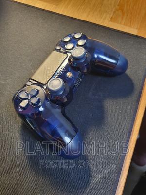 Crystal Blue Controller Play Station 4 J8f - thumbnail 2