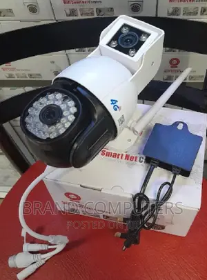 4G Sim Card Dual Lens Camera PTZ Camera Full Color
