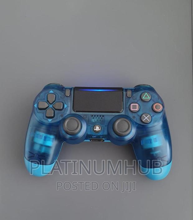 Crystal Blue Controller Play Station 4 B2x - main view