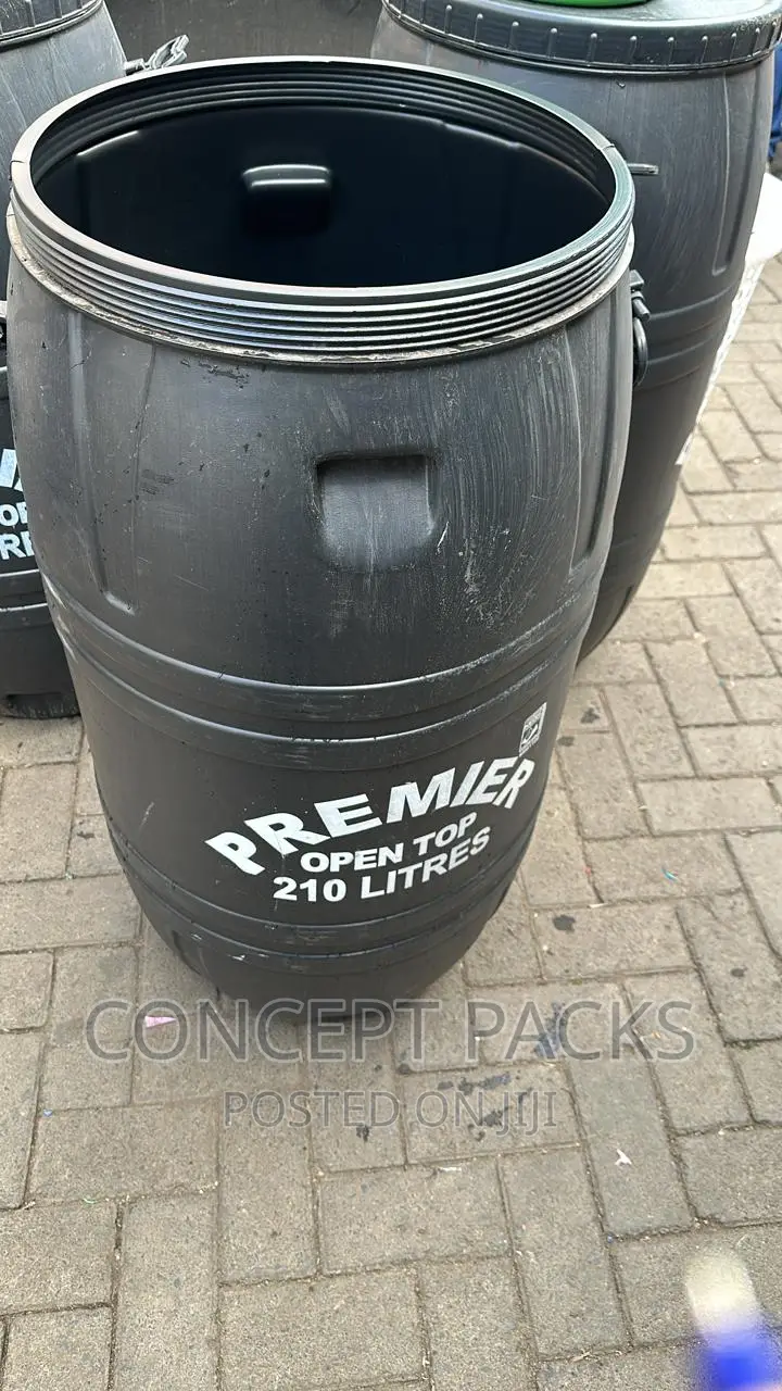 210 Litres Black Water Tank.