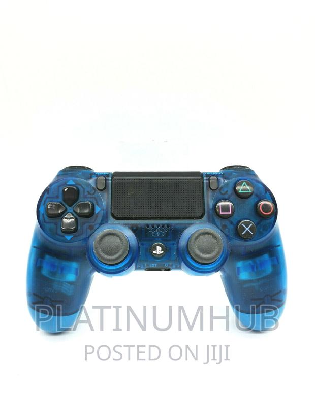 Crystal Blue Controller Play Station 4 R5f - main view