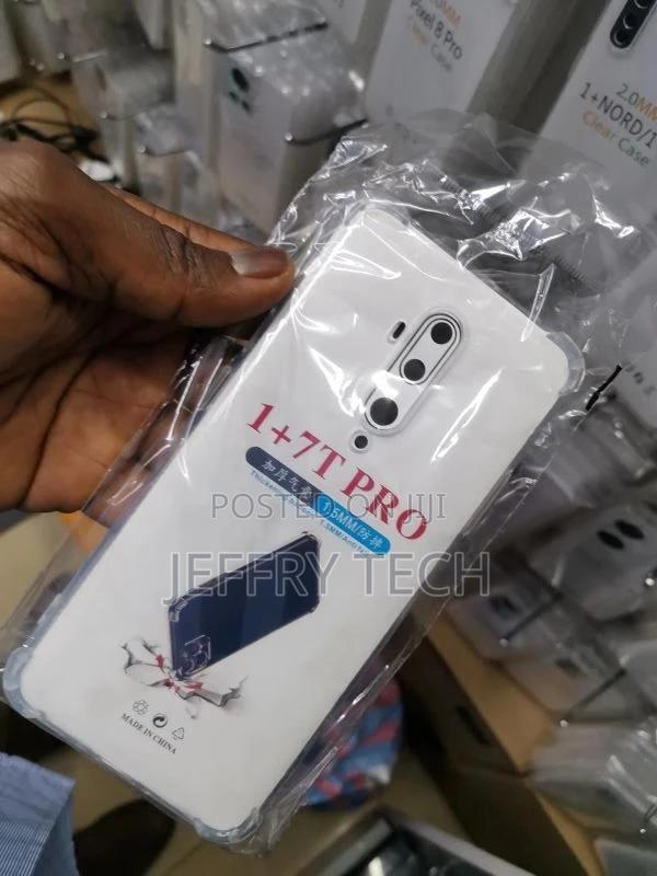 Oneplus 7T Pro Case Cover Clear Shockproof Soft TPU Silicone - thumbnail 3