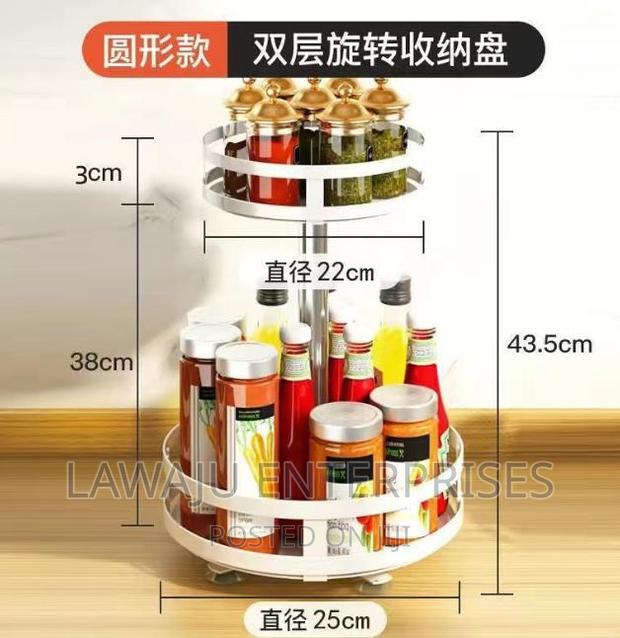 White Bedroom Organizer Rack - thumbnail 2