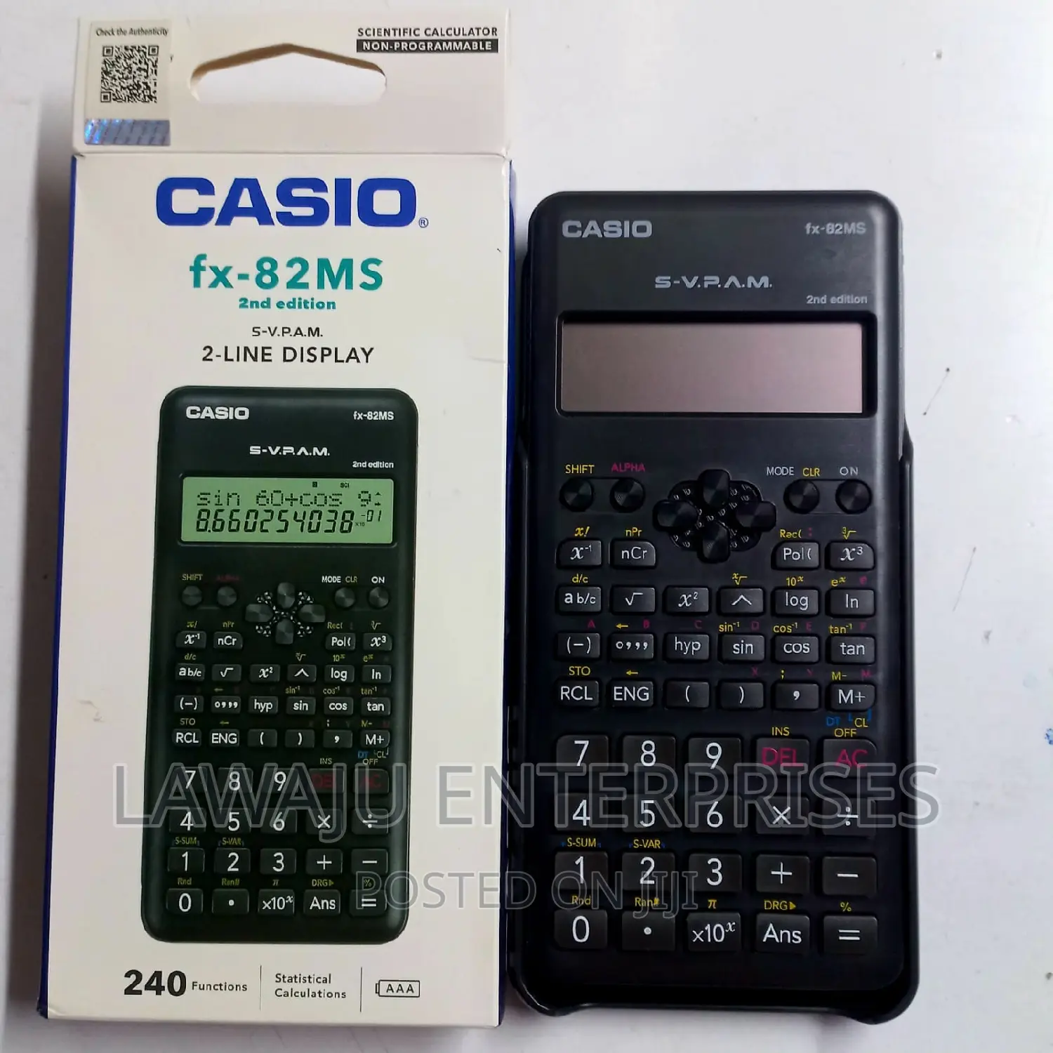 Casio Fx-Ms 2nd Edition Scientific Calculator