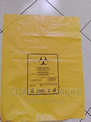 50pcs Medical Bio Hazard Garbage Bags - thumbnail 2