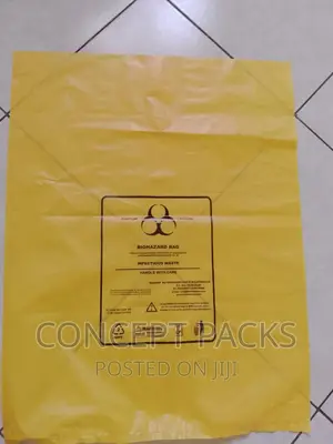 50pcs Medical Bio Hazard Garbage Bags