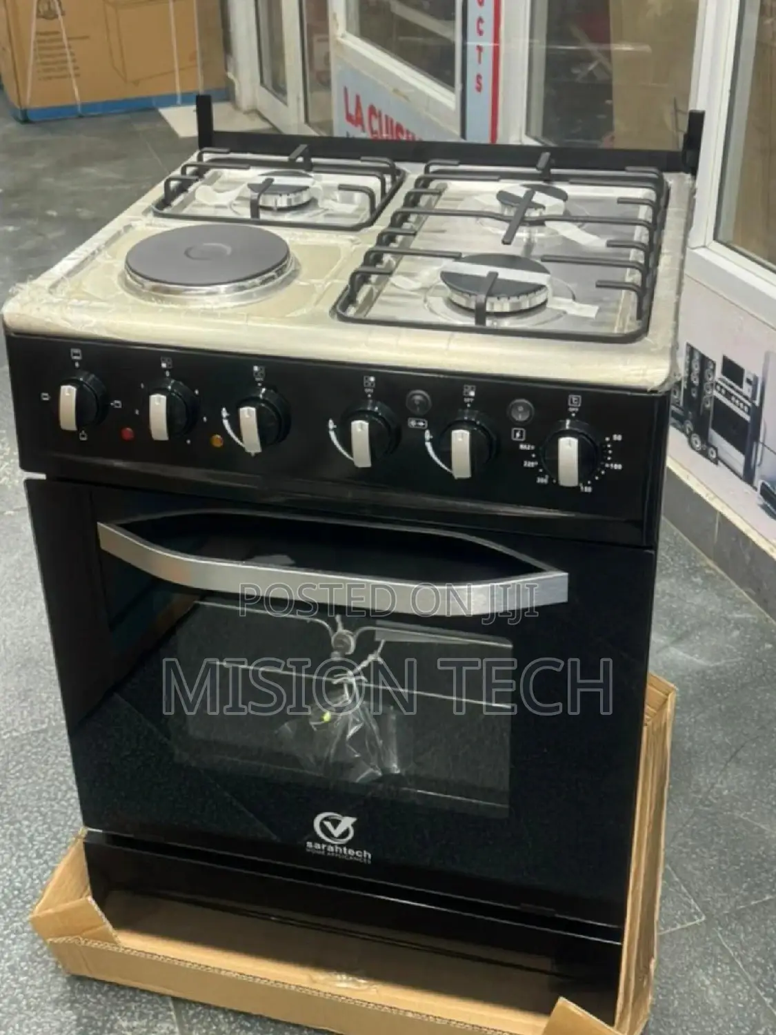 Electric Oven Sarahtech Standing Cooker