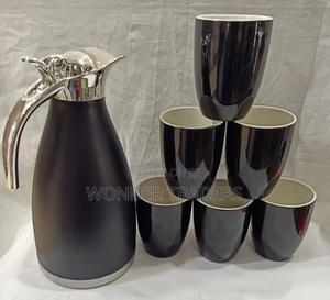 6 PCS Mugs + 1 Pc Black Flask of 2 Litres Capacity* - thumbnail 2