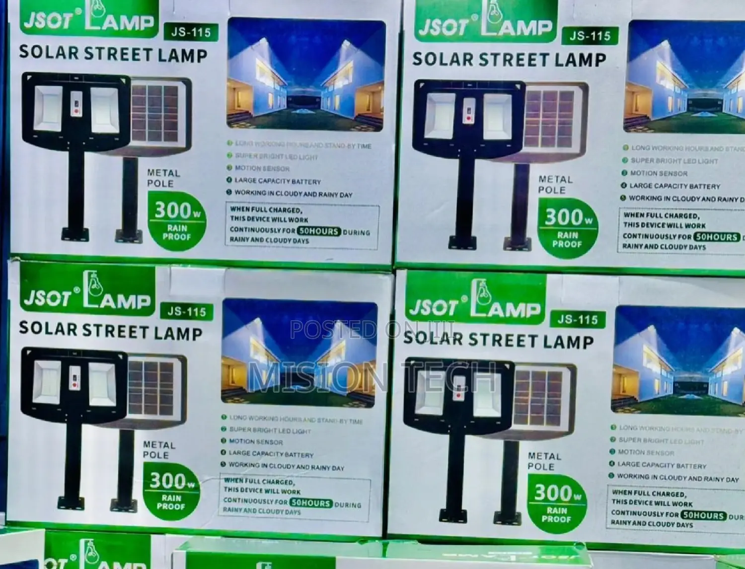 300w Brand New Solar Street Lights