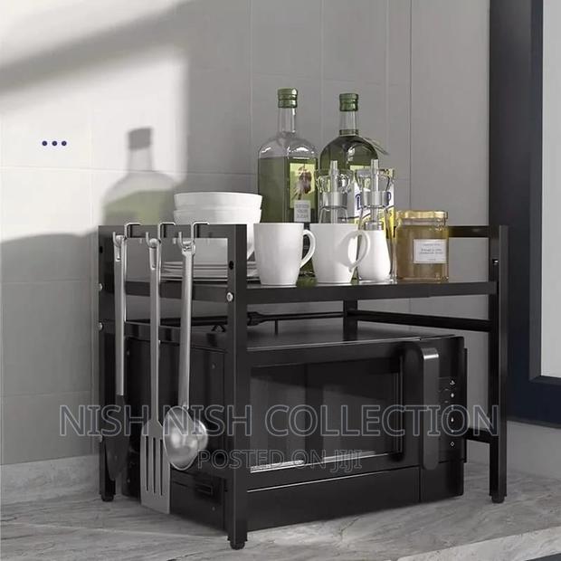 Single Layer Microwave Stand - thumbnail 2