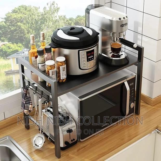 Single Layer Microwave Stand - thumbnail 6