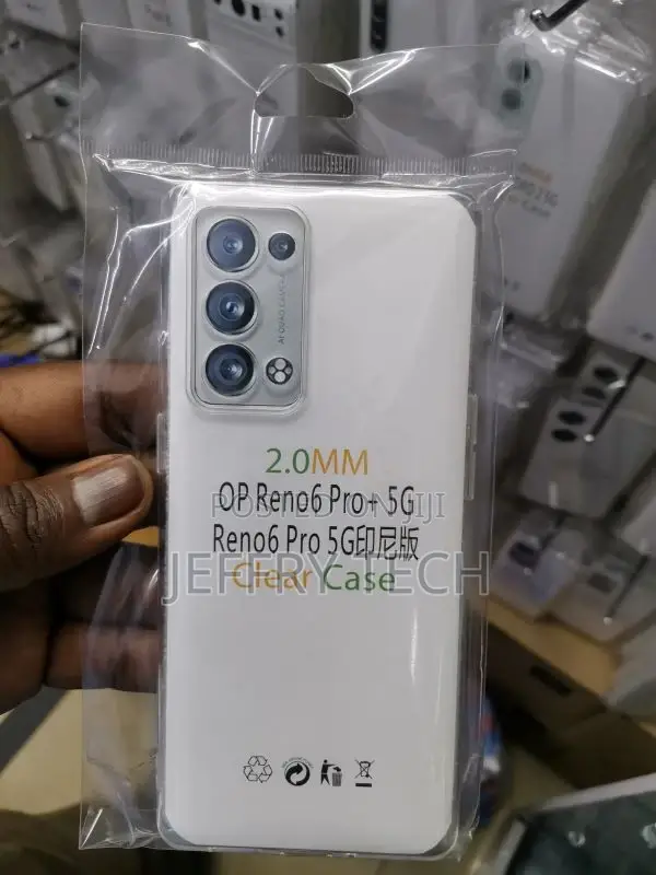 OPPO RENO 6 PRO PLUS Clear Transparent Phone Back Cover
