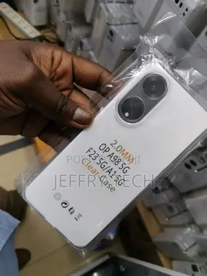 (Oppo A98 5G) Clear Silicone Soft Flexible TPU Rubber Clear