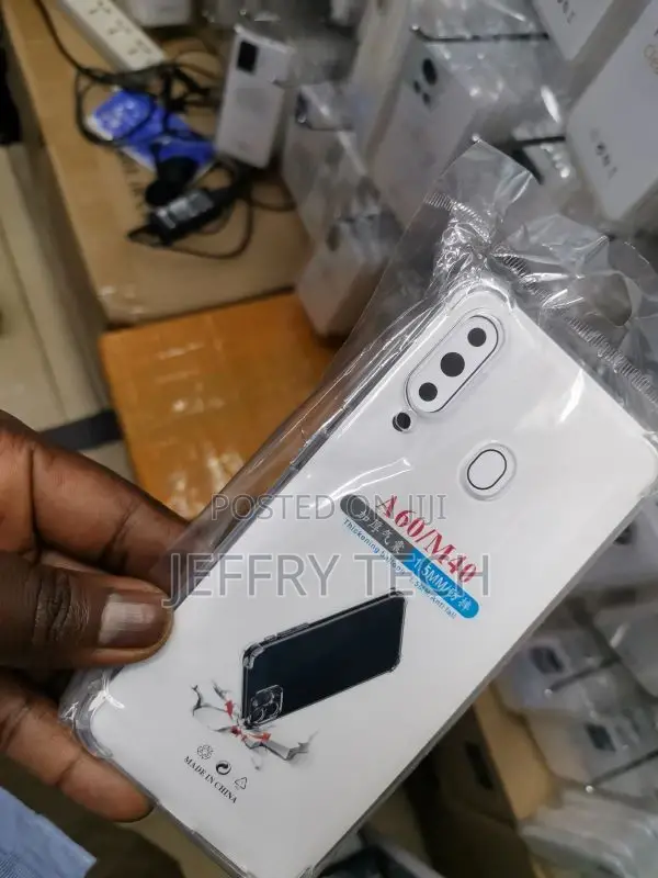 Samsung Galaxy A60 Transparent Bumper Case - Clear Case Cove