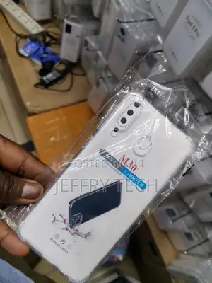 Transparent Crystal Clear Galaxy M30 Back Cover Case | Shock