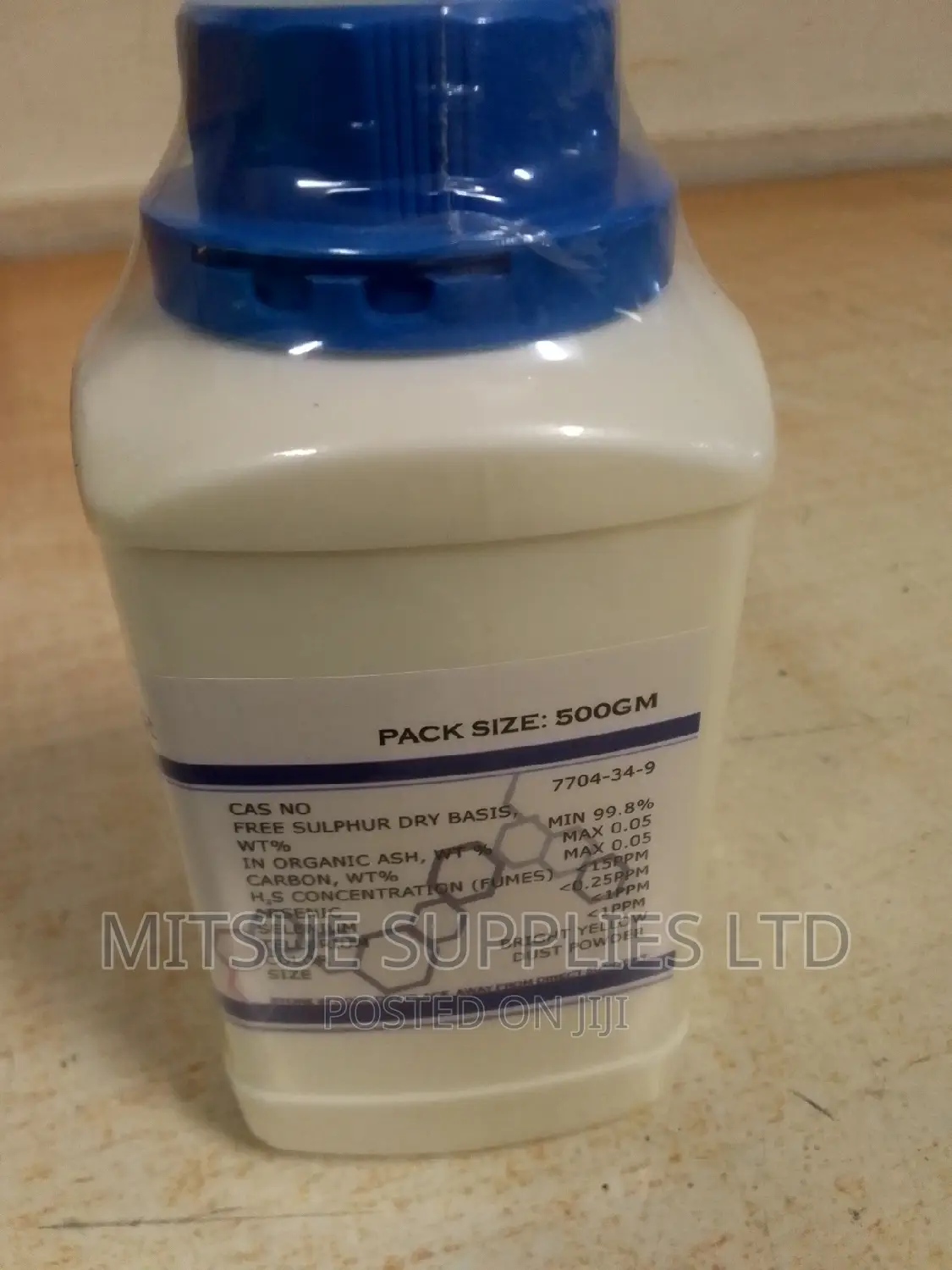 Sulphur Powder 500G Griffchem