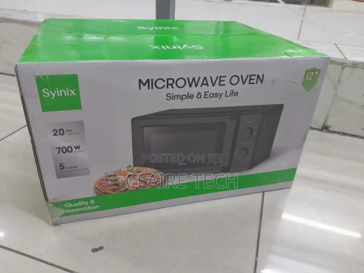Syinix Microwave 20 Litres Black