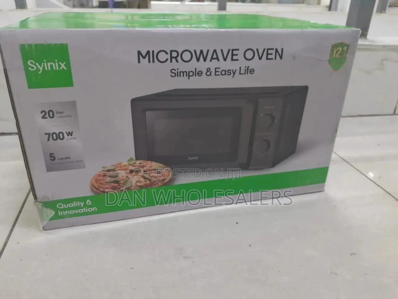 Syinix 20l Microwave Oven