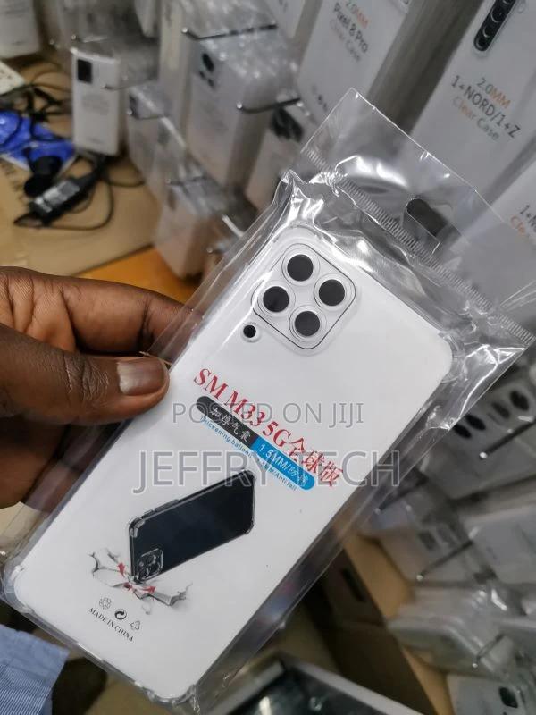 Galaxy M33 5G Case, Ultra Slim Transparent Clear Soft TPU Ca - thumbnail 2