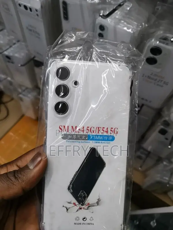 Clear Case for Samsung Galaxy M54, Silicone Ultra Thin Cover