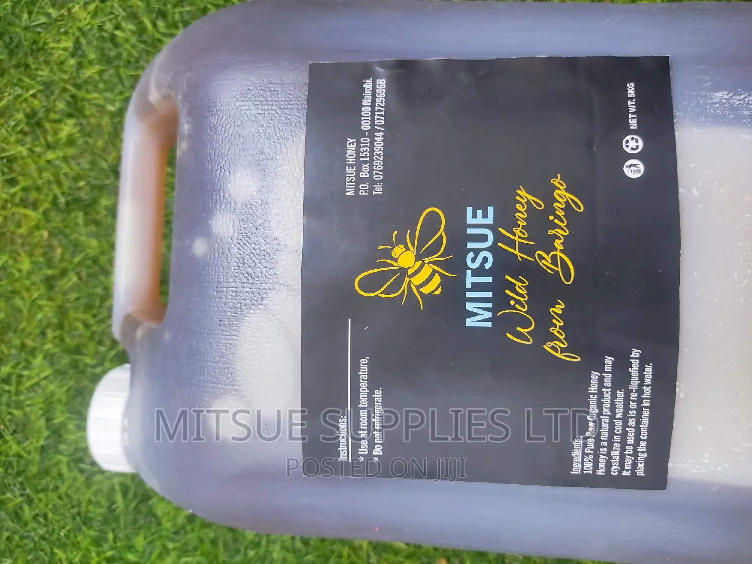 Mitsue Baringo Wild Honey 5000ml (5L) - Pure Honey
