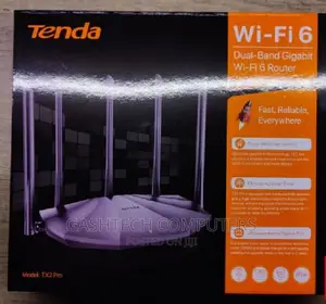 Tenda TX2 Pro Dual-Band Gigabit Wi-Fi 6 Router